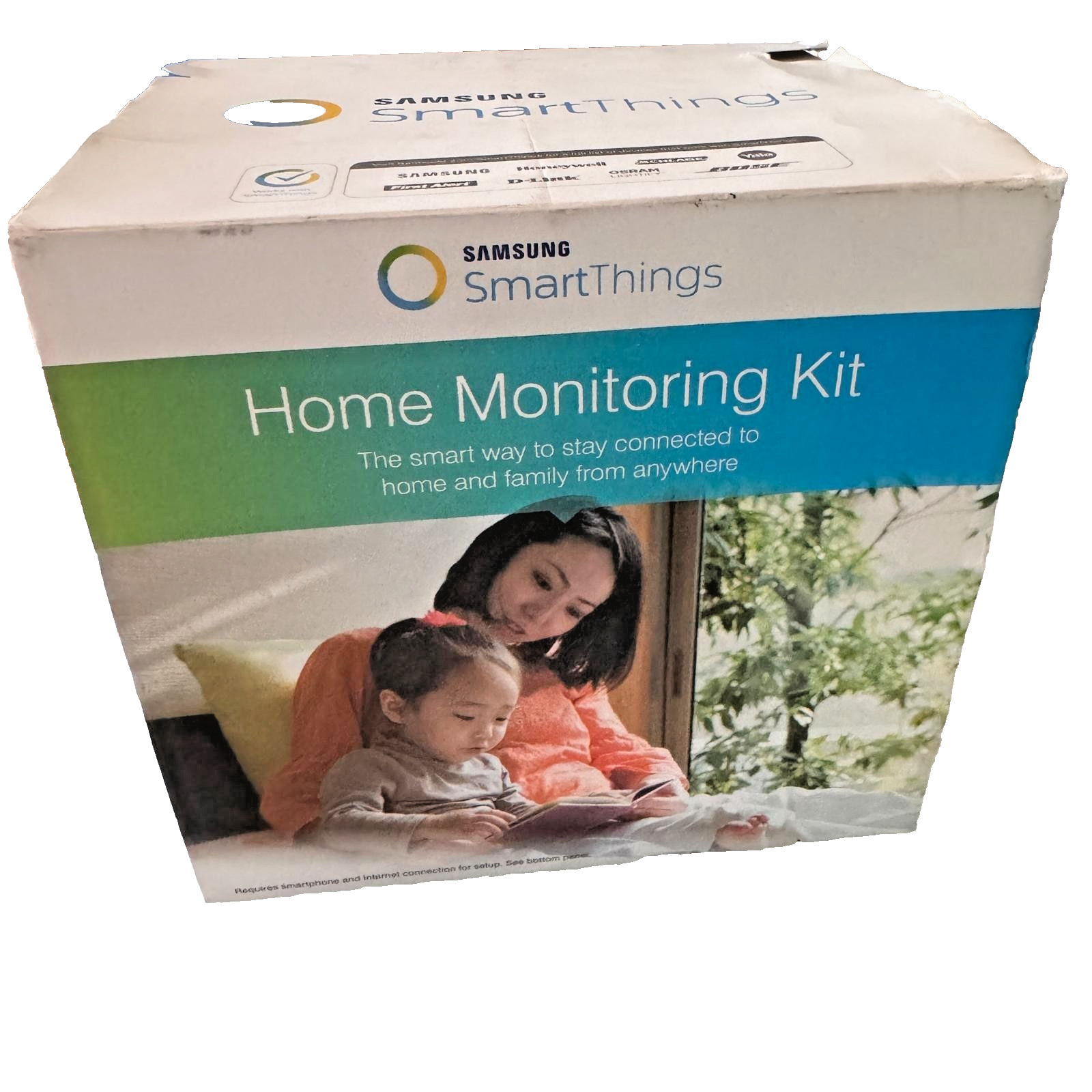 Samsung SmartThings Home Monitoring Kit /Hub Sensors Outlet F-MON-KIT-1 New NIB
