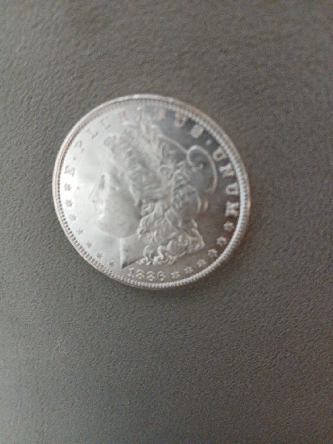 * 1886-P ULTRA DMPL * SUPERB+ GEM BU MS MORGAN SILVER DOLLAR * FROM COLLECTION