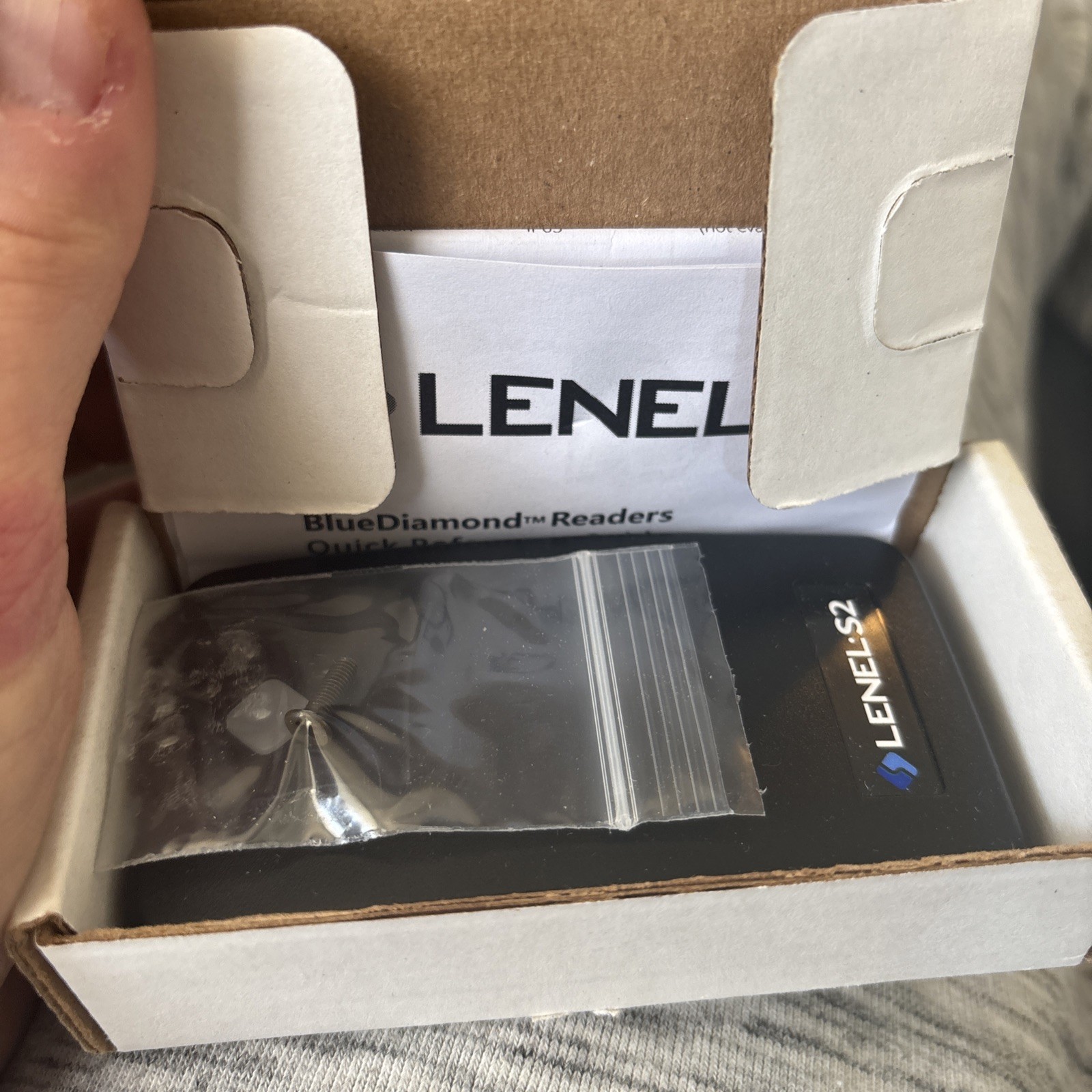LENEL S2 LNL-R11330-05TB Blue Diamond Mini Mullion Reader new open box