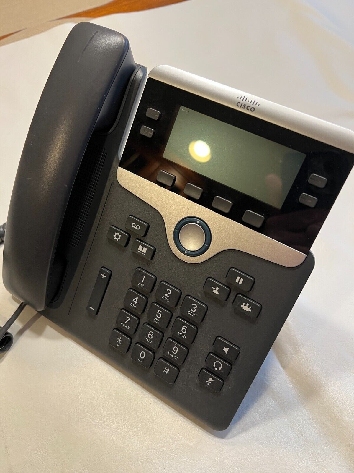 Cisco CP-7841 4-Line VoIP Phone Gray w/Stand & Handset Lot of 10