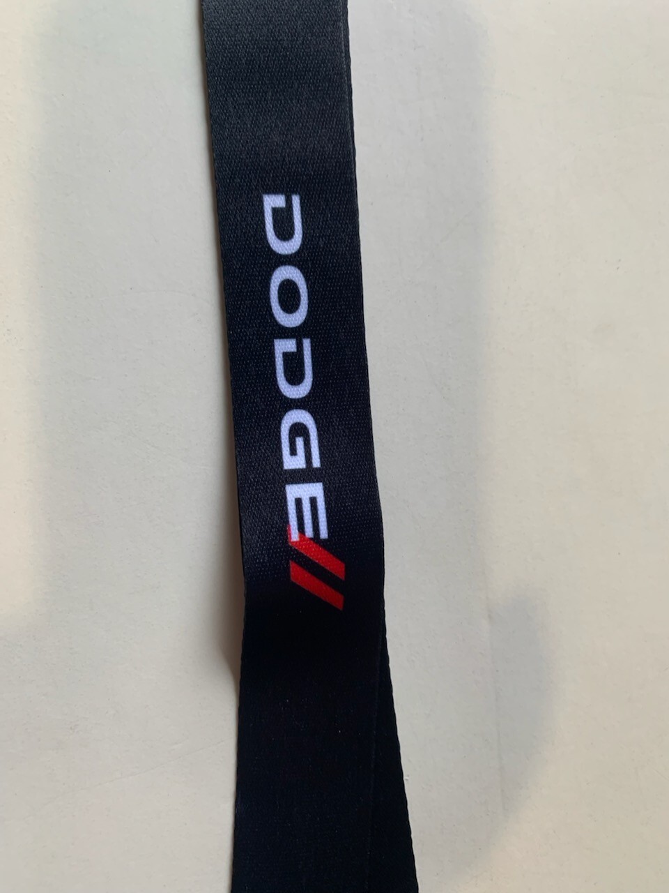 Dodge Stripe Black Car Neck Strap Lanyard Cellphone Key Chain Official Licensed