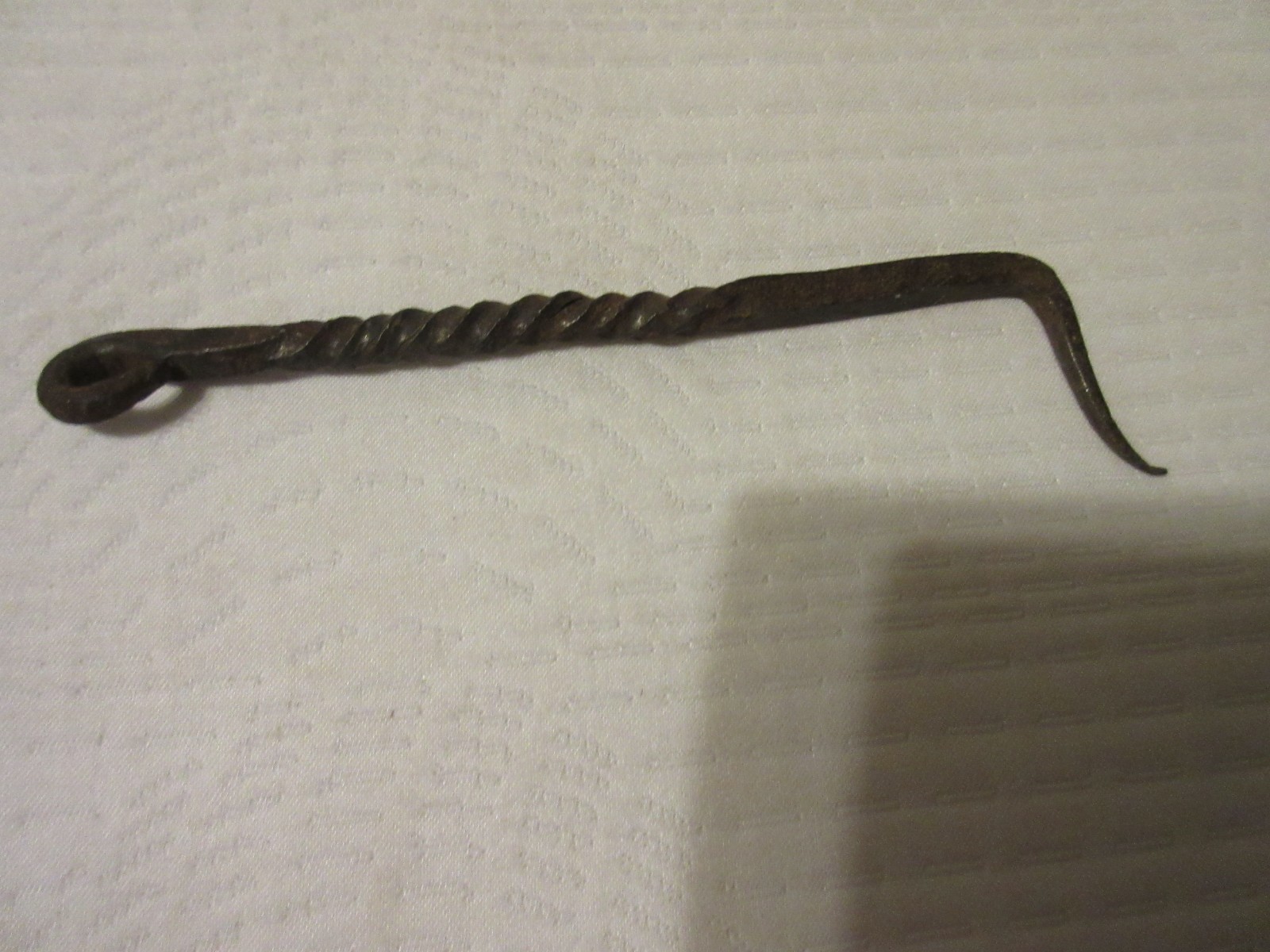 Antique 4 3/4” Rustic Gate Barn Door Hook Latch Primitive