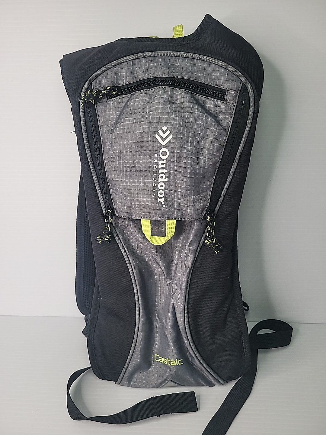Outdoor Products Castaic Water Reservoir Hydration Backpack Black Gray Festival