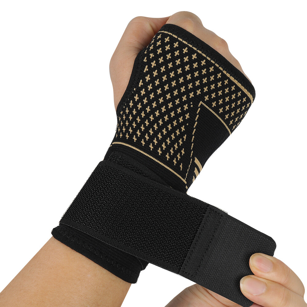 Wrist Support Brace Compression Sleeves Arthritis Sport Carpal Tunnel Hand CFR