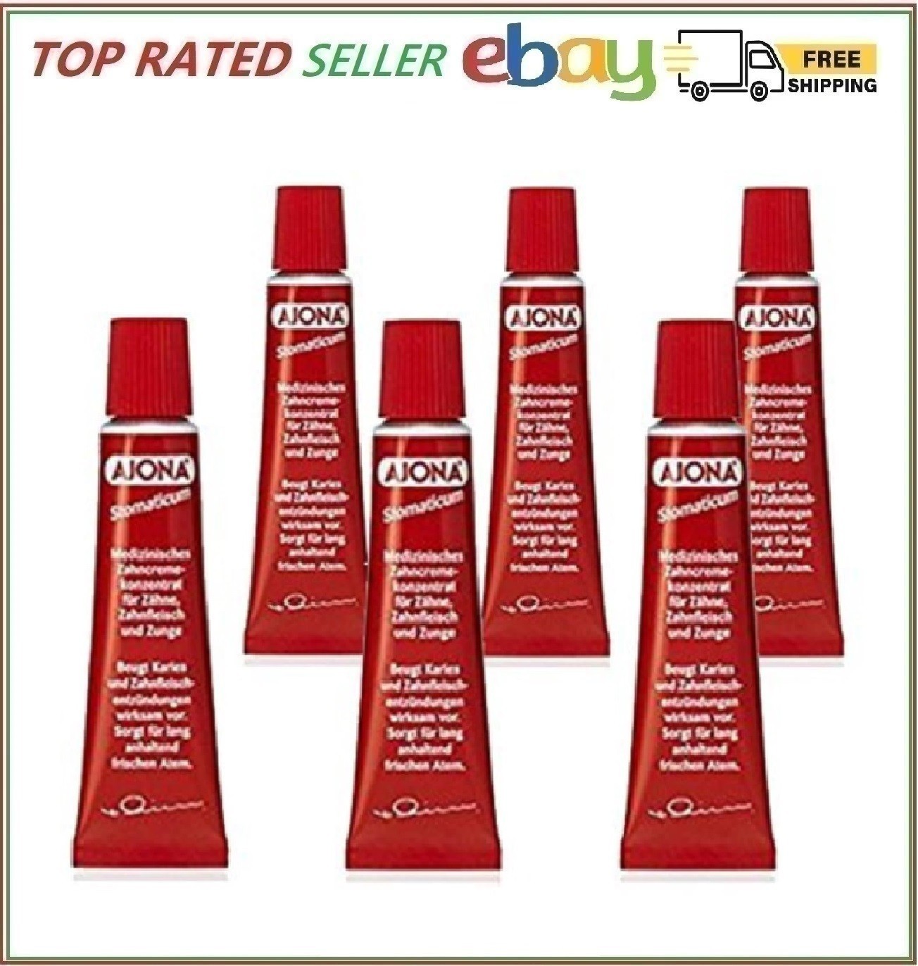 Ajona Stomatikum Toothpaste 25ml (Pack of 6)