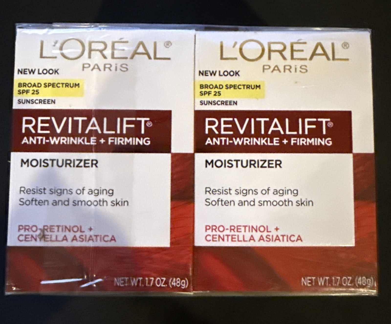 2-pk L'Oreal Paris Revitalift Anti-Wrinkle & Firming Moisturizer - 1.7 oz 06/25