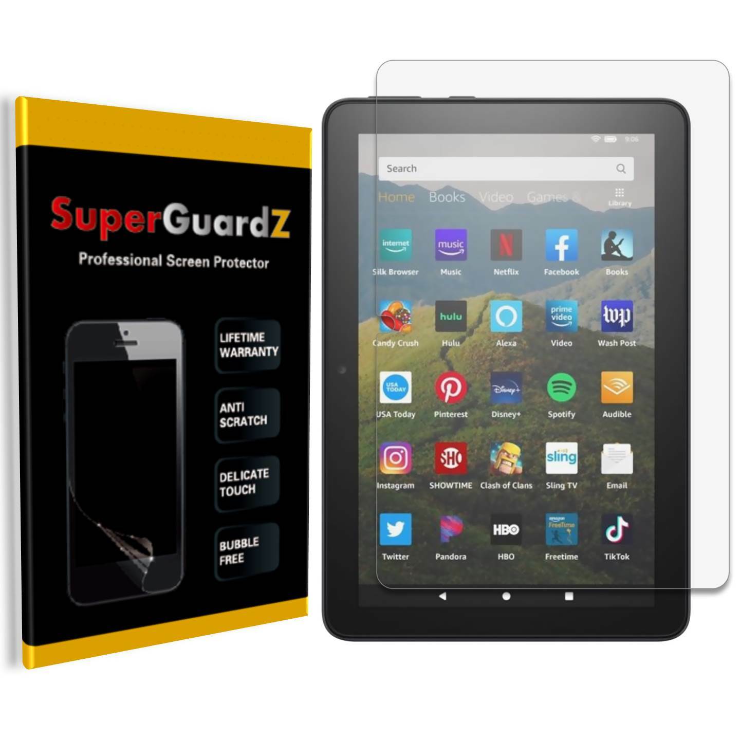 3X Anti-Glare Matte Screen Protector For Amazon Fire HD 8 Plus (10th Gen, 2020)