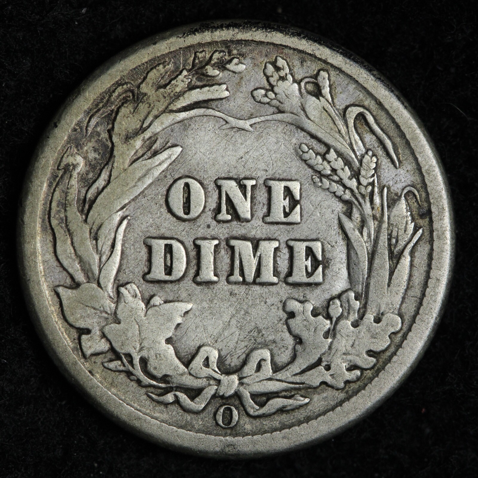 1907-O Barber Silver Dime XF E280 ZACP