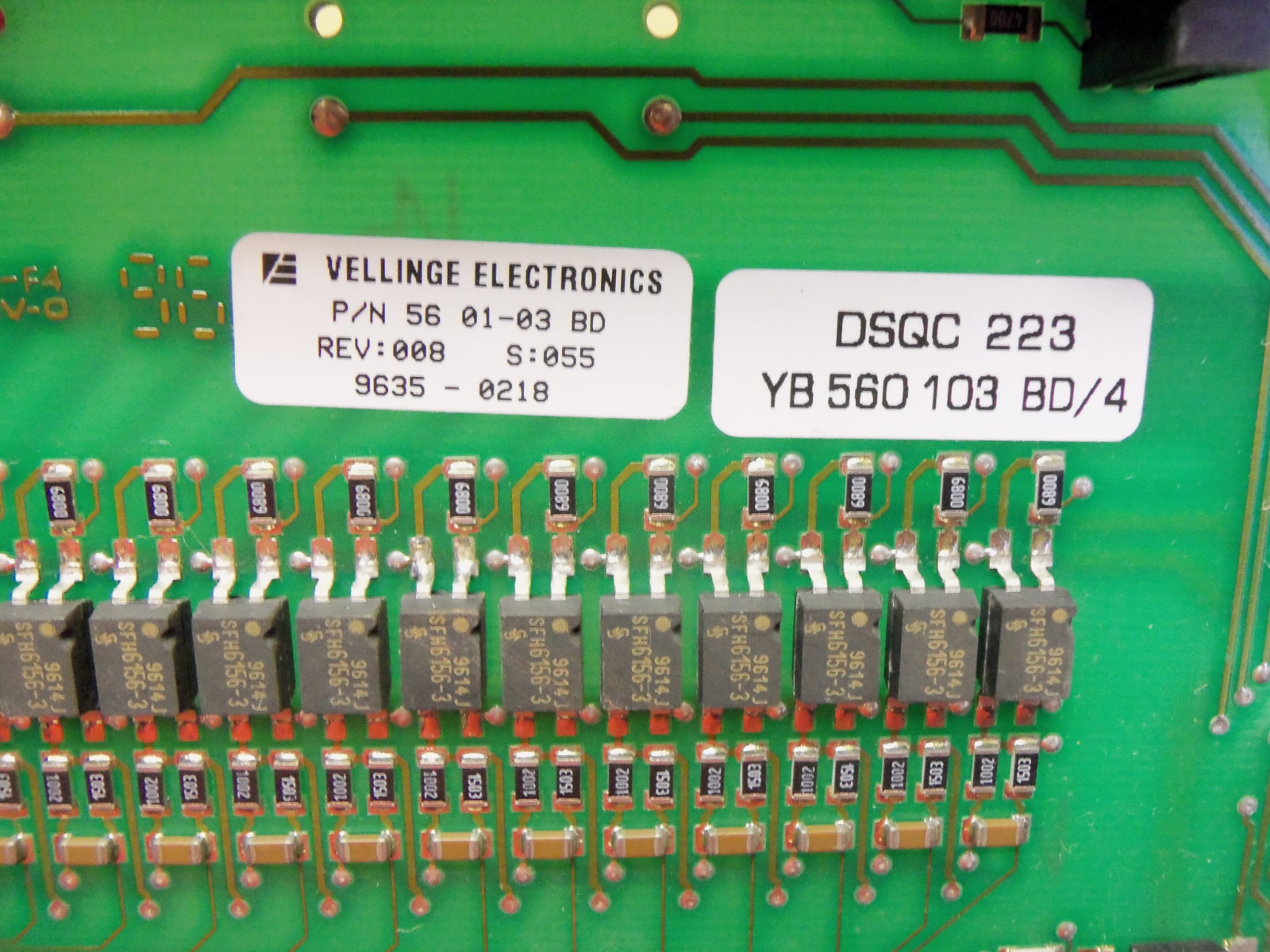 ABB DSQC223 Module Board Fire Alarm