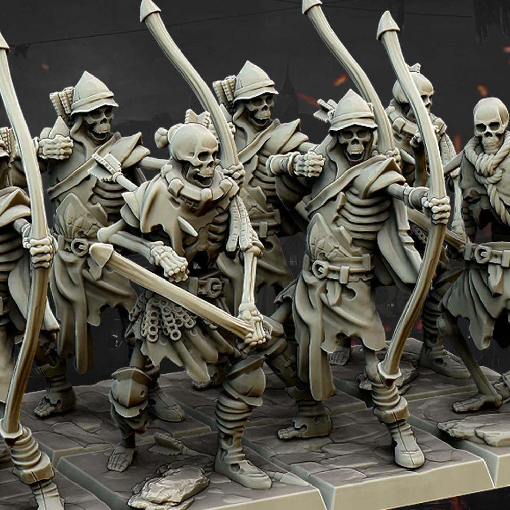 Undead Archers - Resin Tabletop Miniature