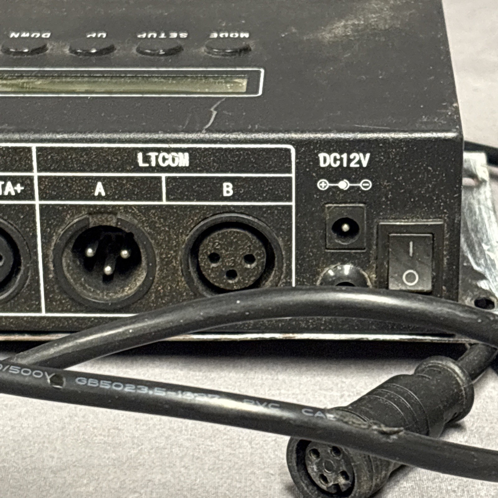 DMX512 LTCOM Controller Unbranded For Parts Or Repair
