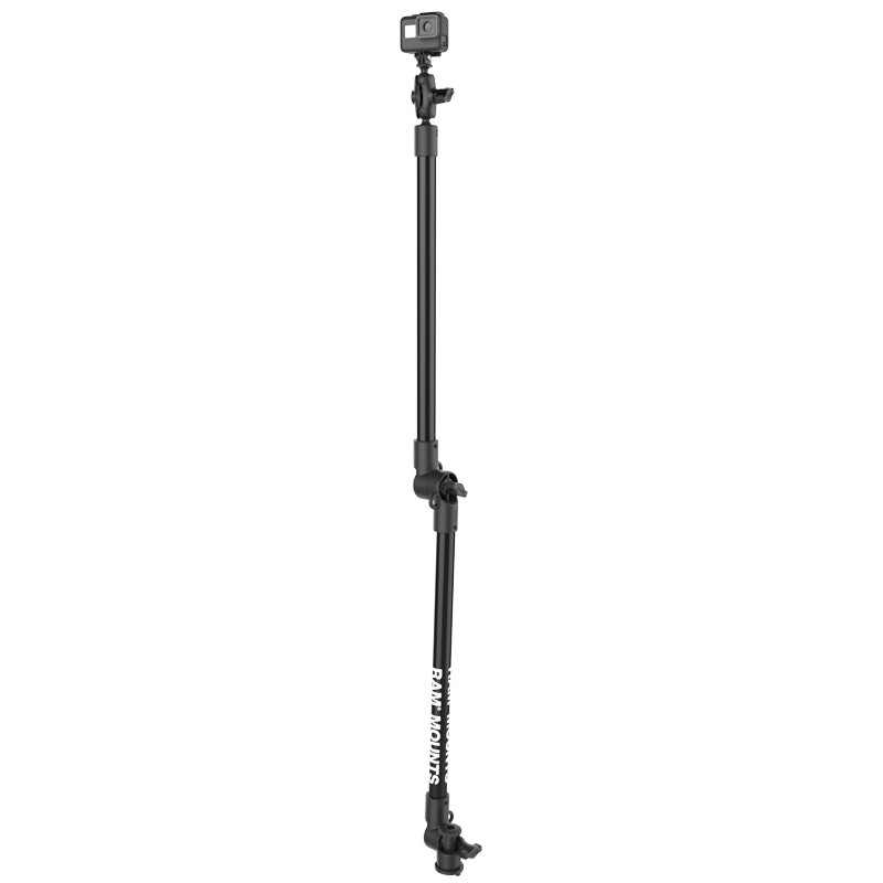 RAP-411-18-18-A-GOP1-1  RAM Tough-Pole Camera Mount with Double Pipe ...
