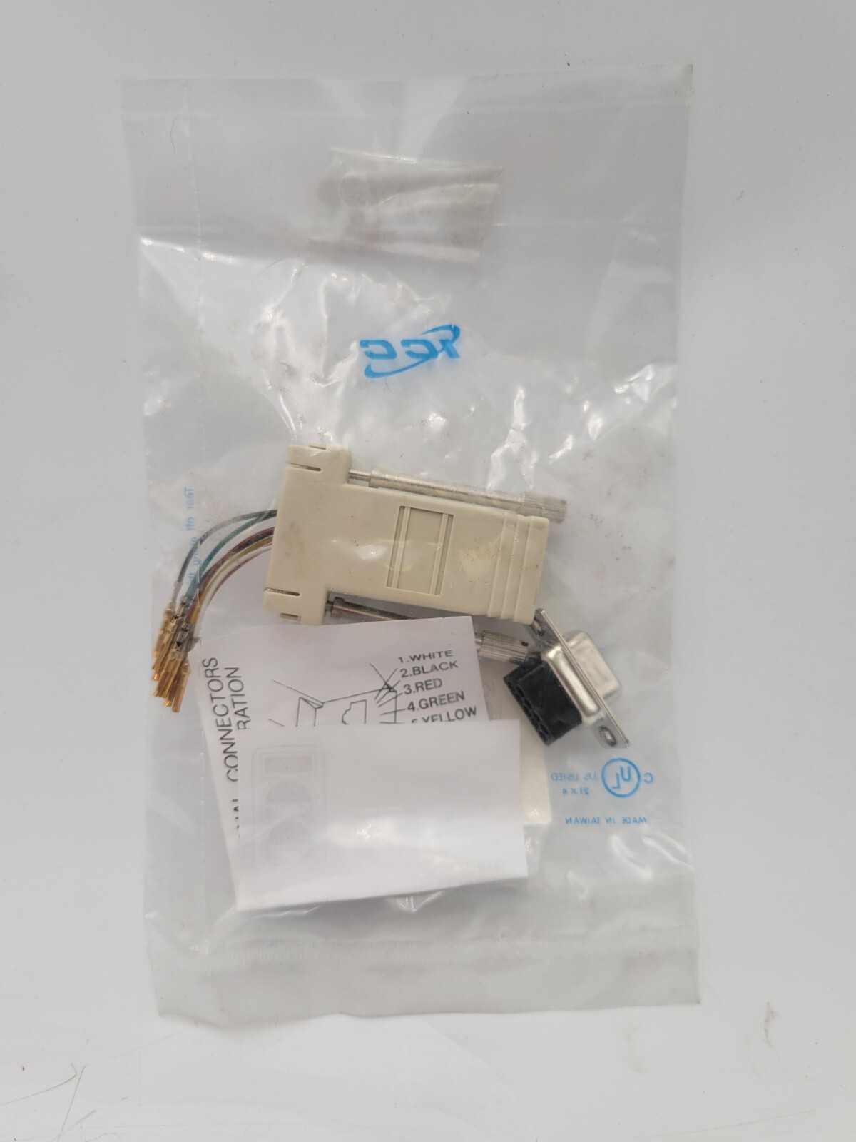 ICC ICDB09TF8C Module Adapter Gray DB-9 Female to 8P8C Connector
