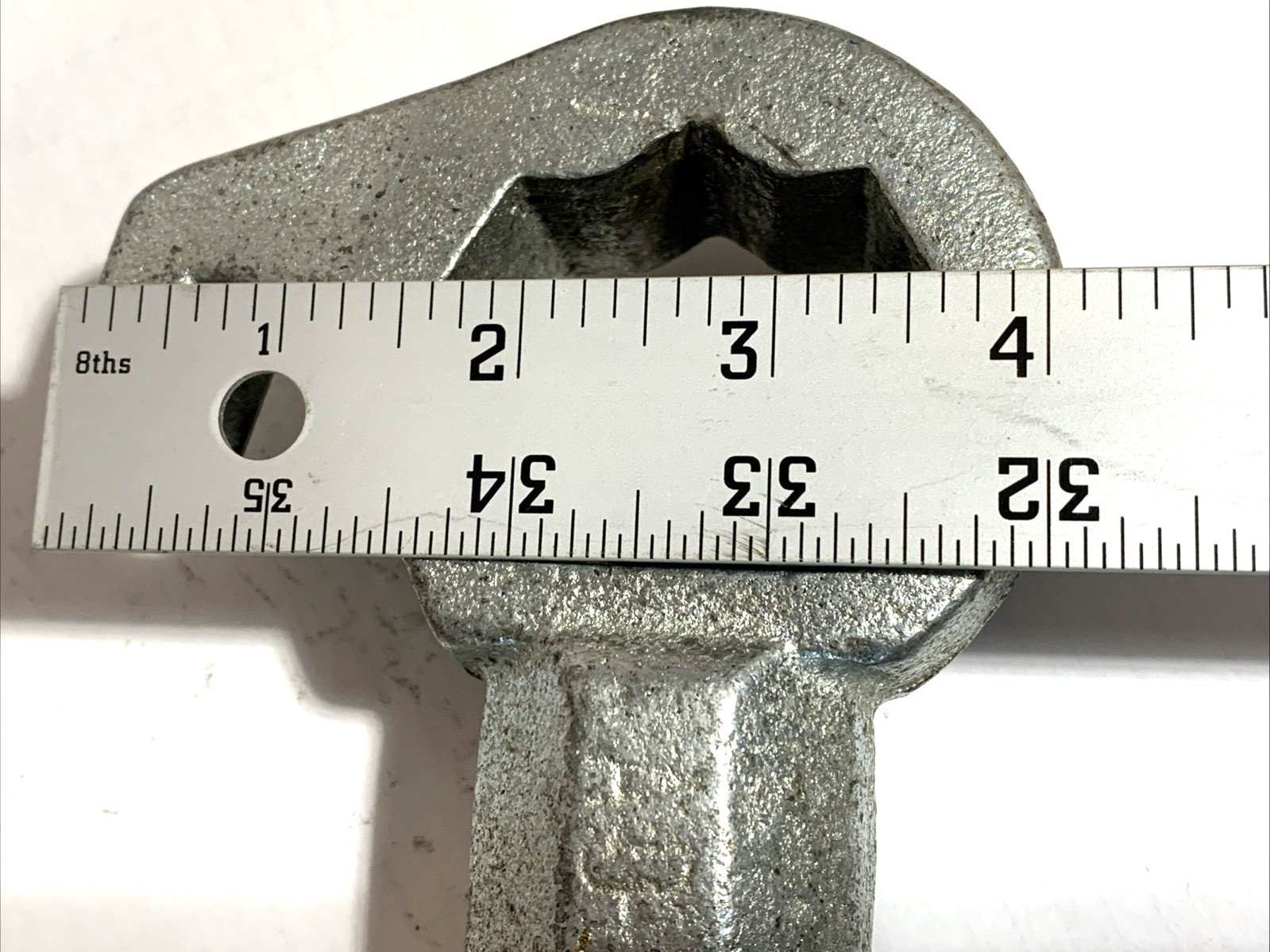 18” Adjustable Moon American Hydrant Wrench Spanner Hook Pentagon & Square Nuts