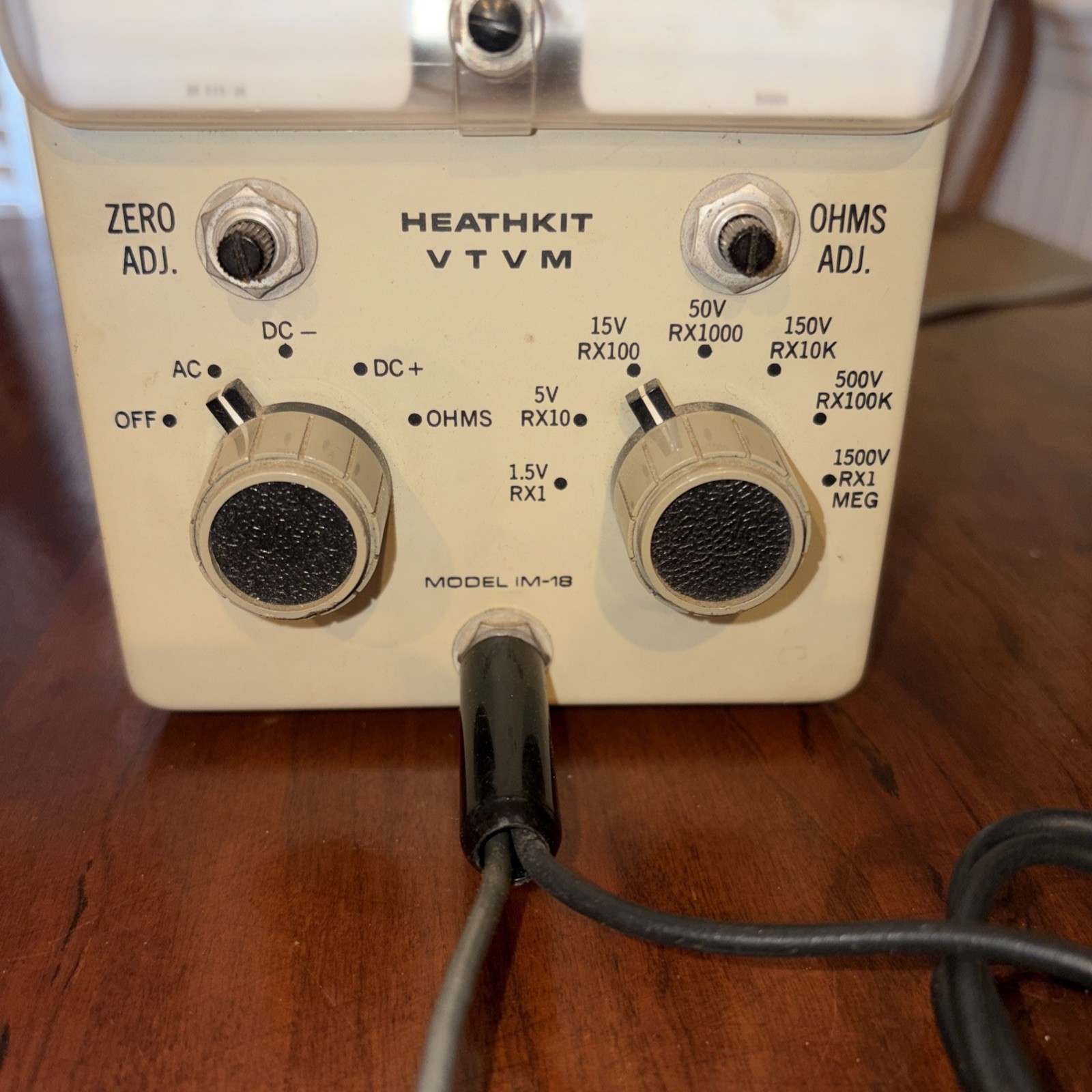 Heathkit VTVM IM-18 Working!