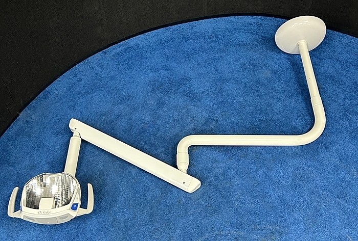 DCI Edge Series 4 LED Dental Ceiling Light - 9 1/2' Ceiling Height