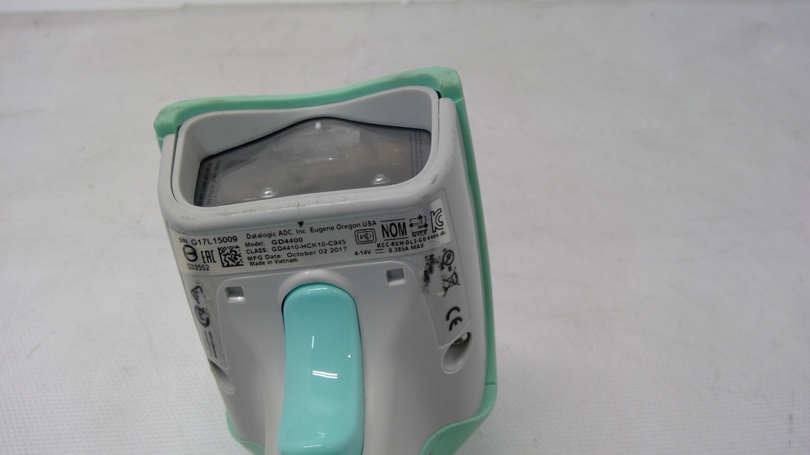 Datalogic Gryphon GD4400 Handheld USB Barcode Scanner W/CABLE
