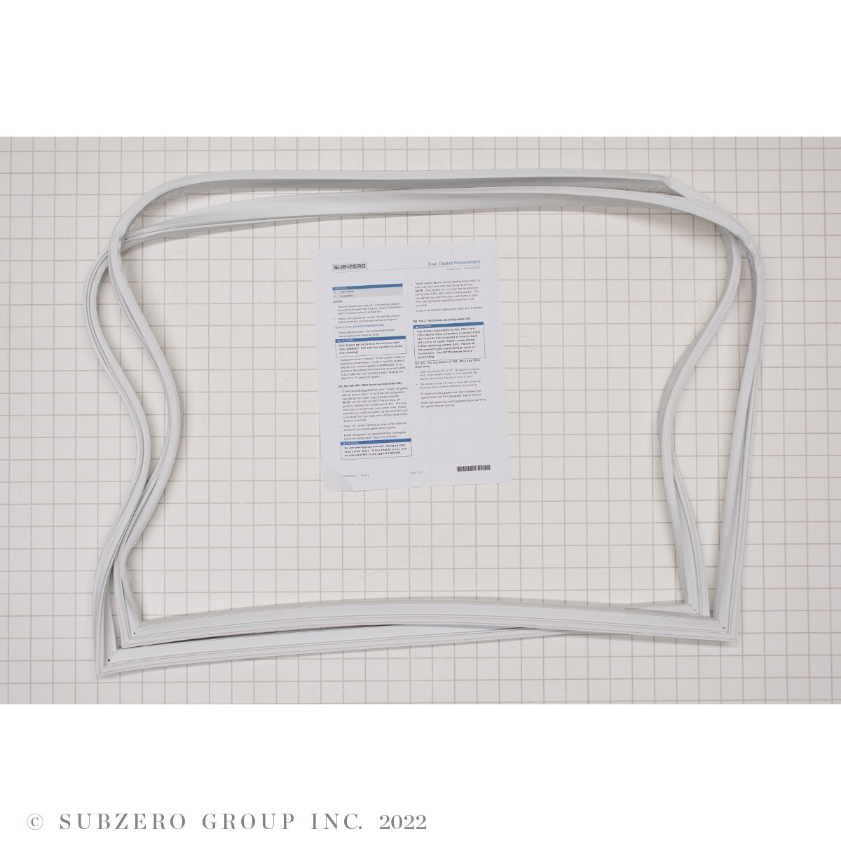 BRAND NEW GENUINE OEM SUB ZERO DOOR GASKET PART#7042255 FAST FREE SHIPPING!