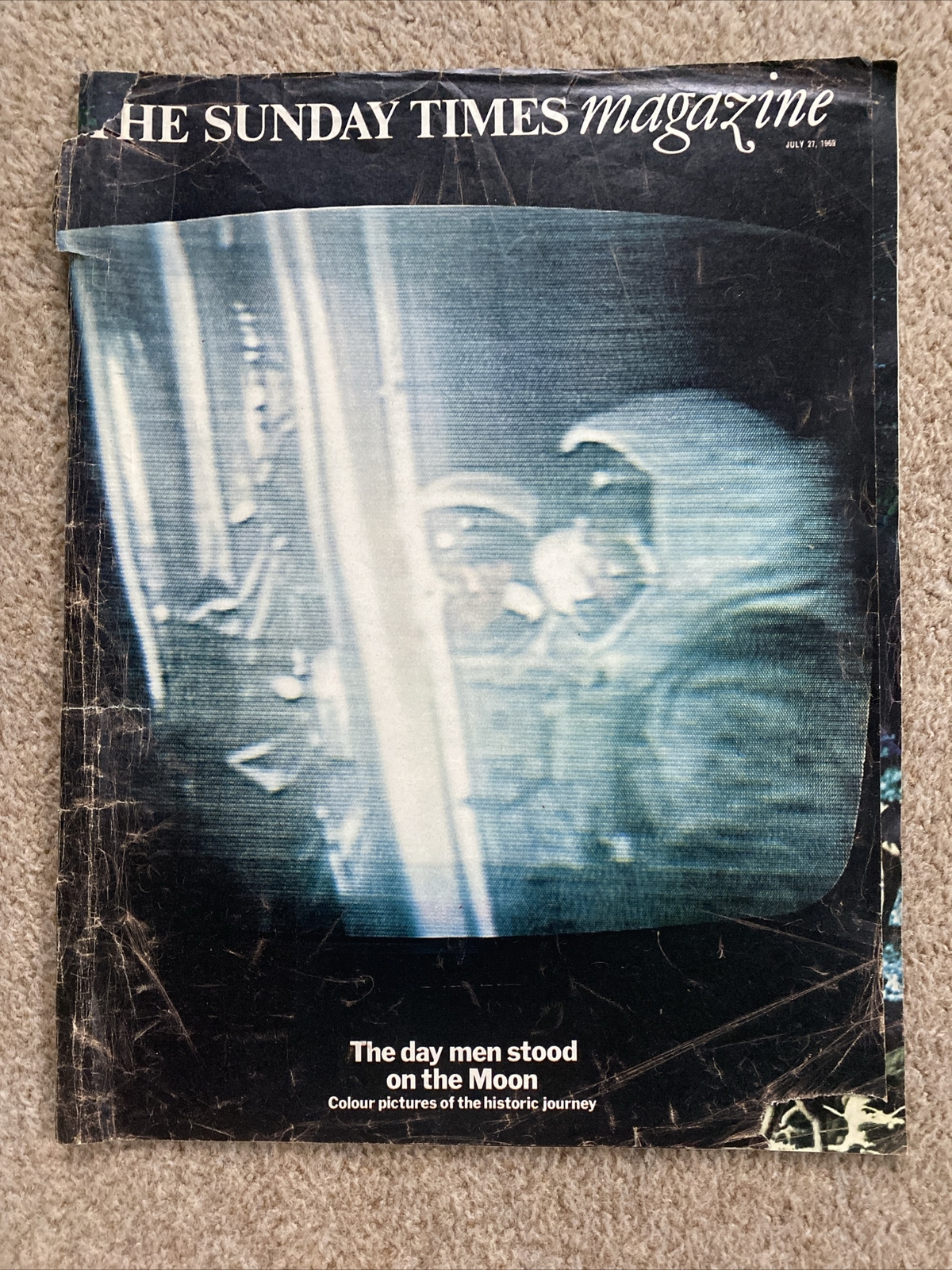 The Sunday Times Magazine July 27 1969 ~ The Day Men Stood on the Moon ~ Vintage