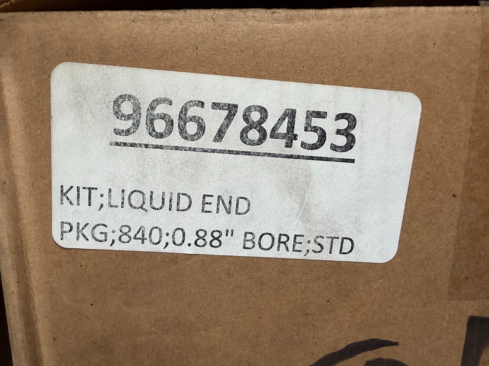 PEERLESS 840A SB KIT;LIQUID END;840;0.88" BORE;ST