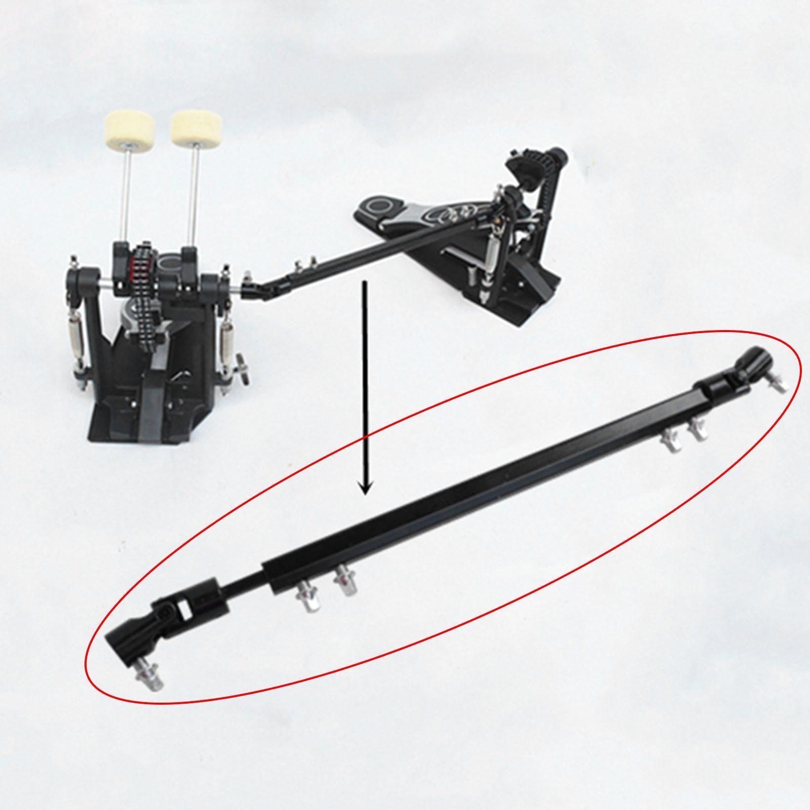 Bass Drum Pedal Link Bar Percussion Parts Metal Bass Pedal Connecting Rod for