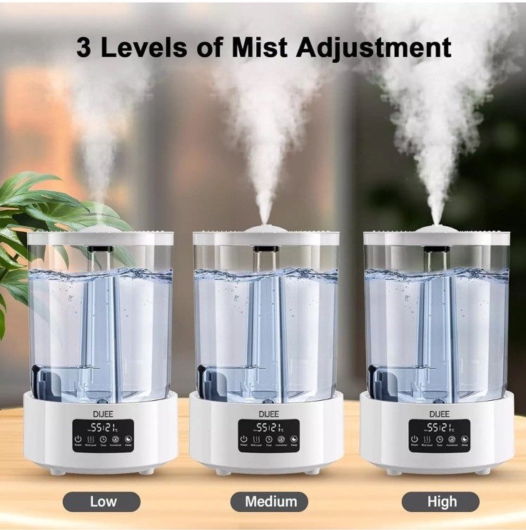 DIJEE Ultrasonic Smart Air Humidifier, 5L Capacity