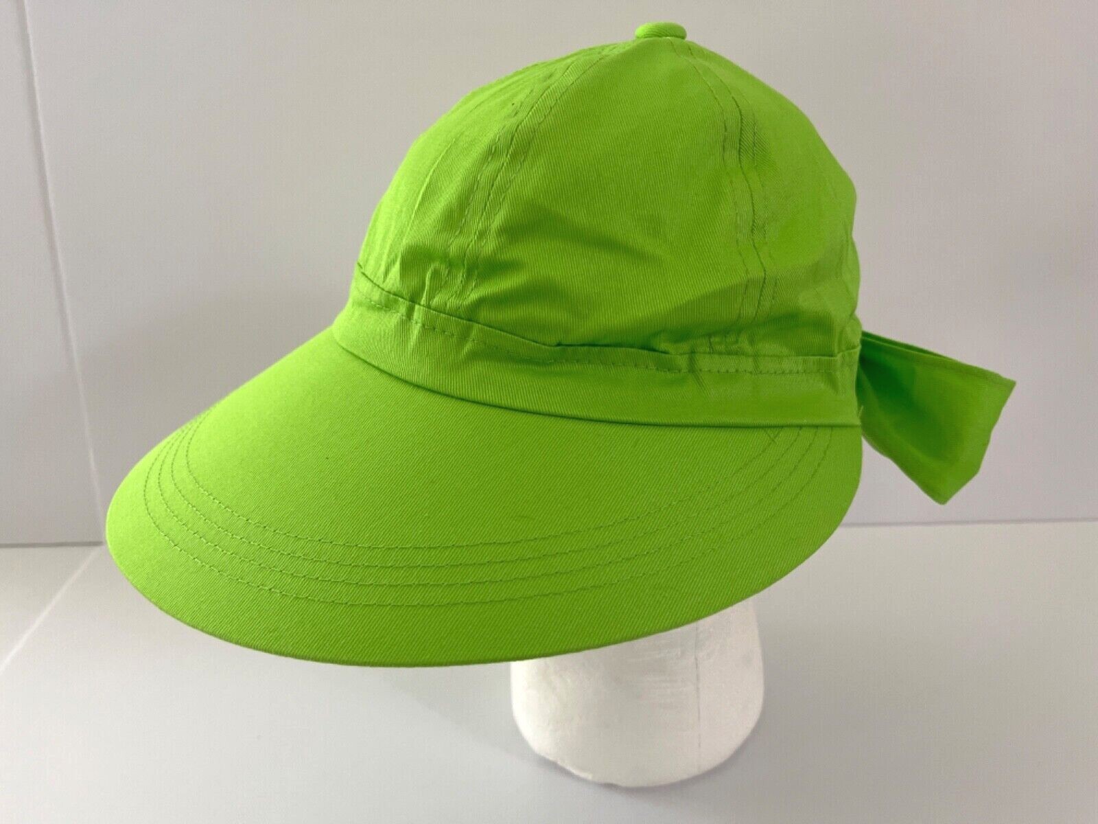 Women's Wide Brim Foldable Outdoor Sun Beach Ponytail Cap Hat UV Protection