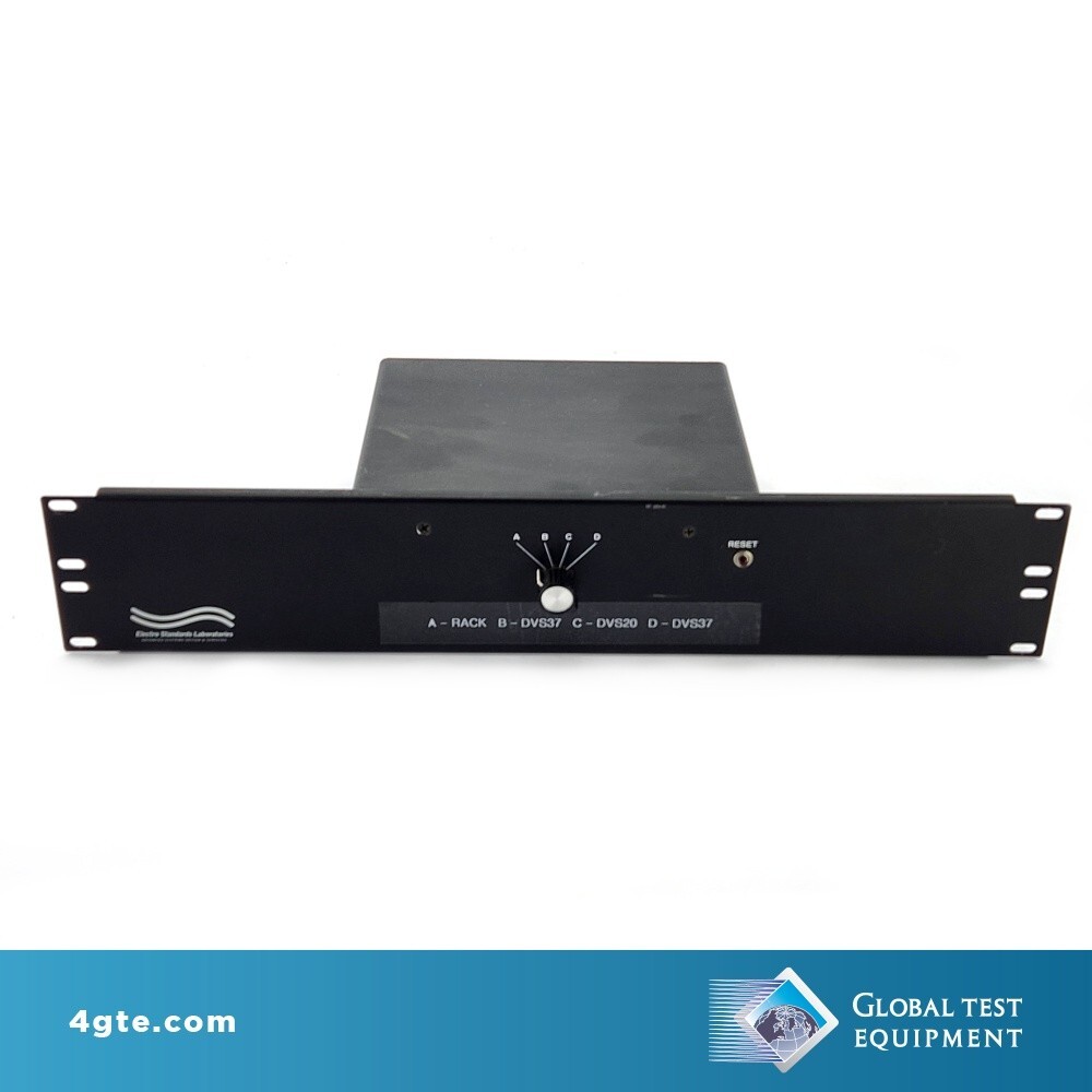 Electro Standards Laboratory ESL 9385 KVM Four Position Switch Rack Mount