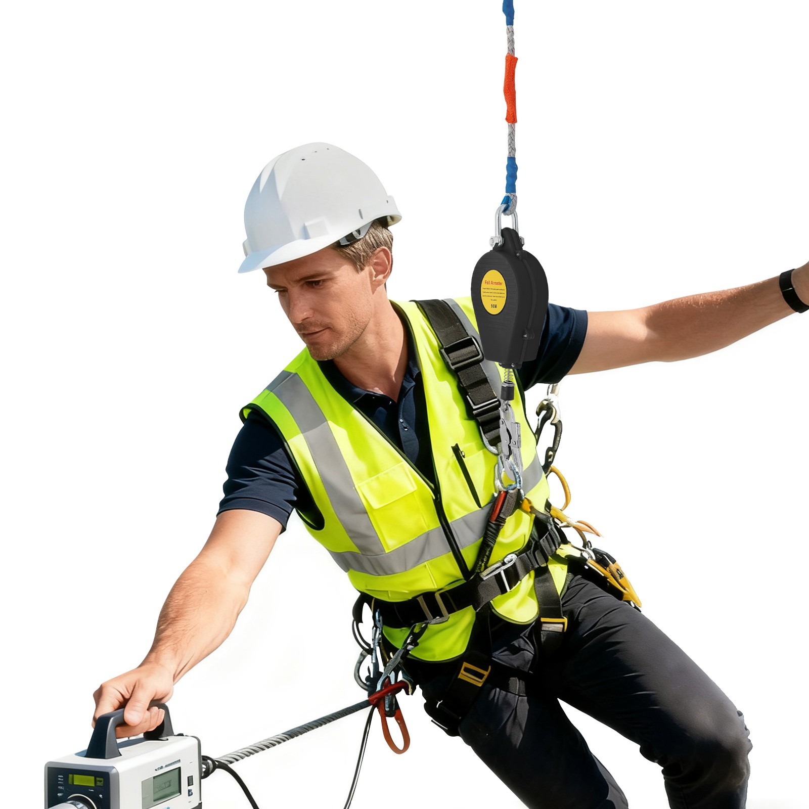 150kg Self-Retractable Fall Arrester Fall Arrest Protector Fall Protection Gear