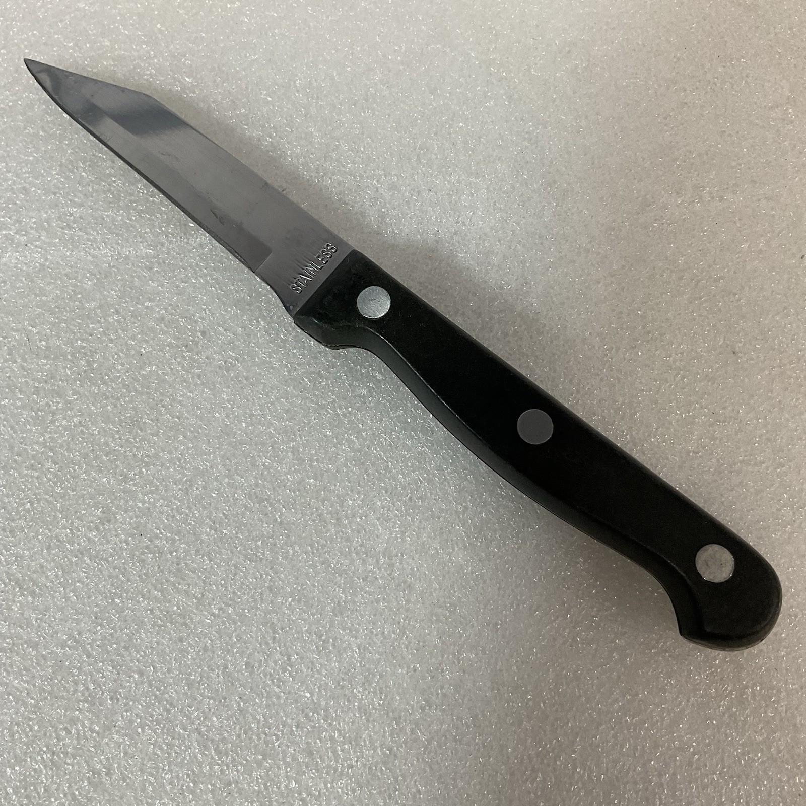 Paring Utility Knife 3,5” Blade Stainless Unbranded KitchenGnu