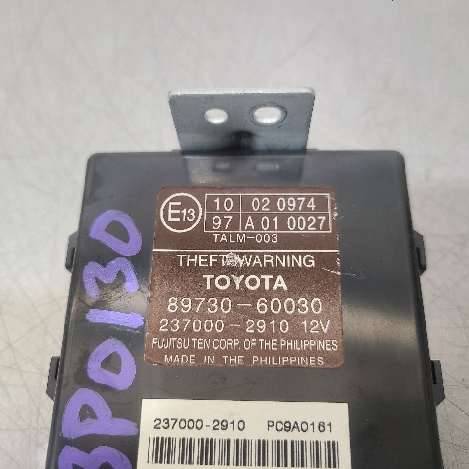 05 2005 LEXUS LX470 THEFT-LOCKING CONTROL MODULE 8973060030