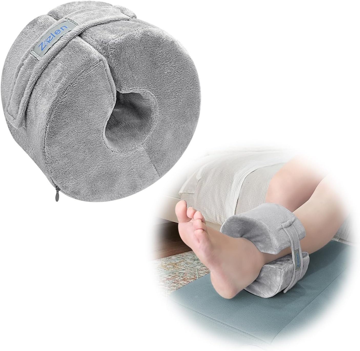 Lightweight Adjustable Ankle Support Pillow for Comfort & Enhanced Blood Flow