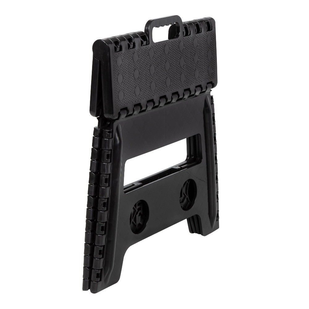 Folding Step Stool Lightweight Plastic One Step Ladder Portable Household Stool