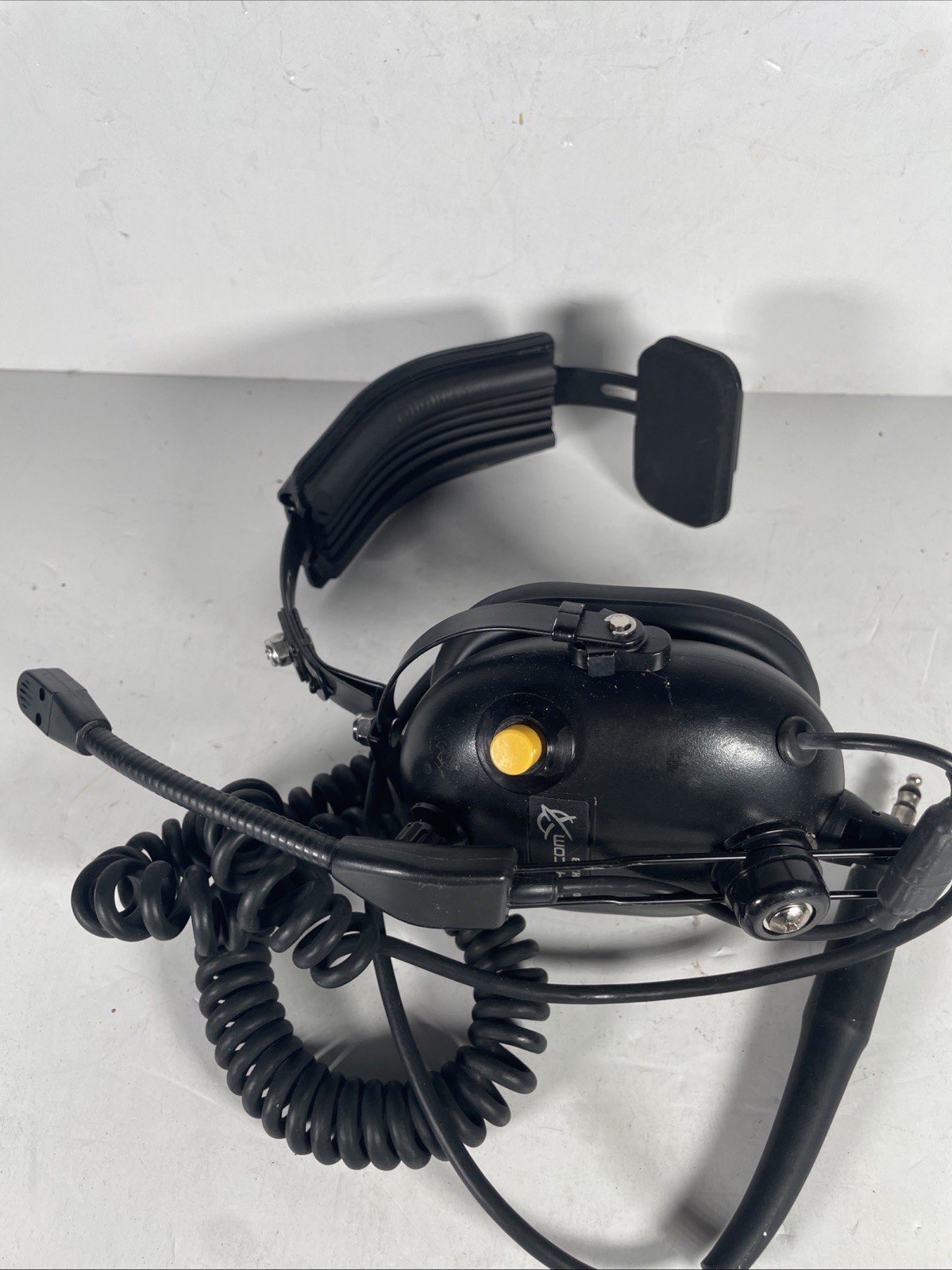 Flightcom Classic Aviation Headset Black | Model FH703