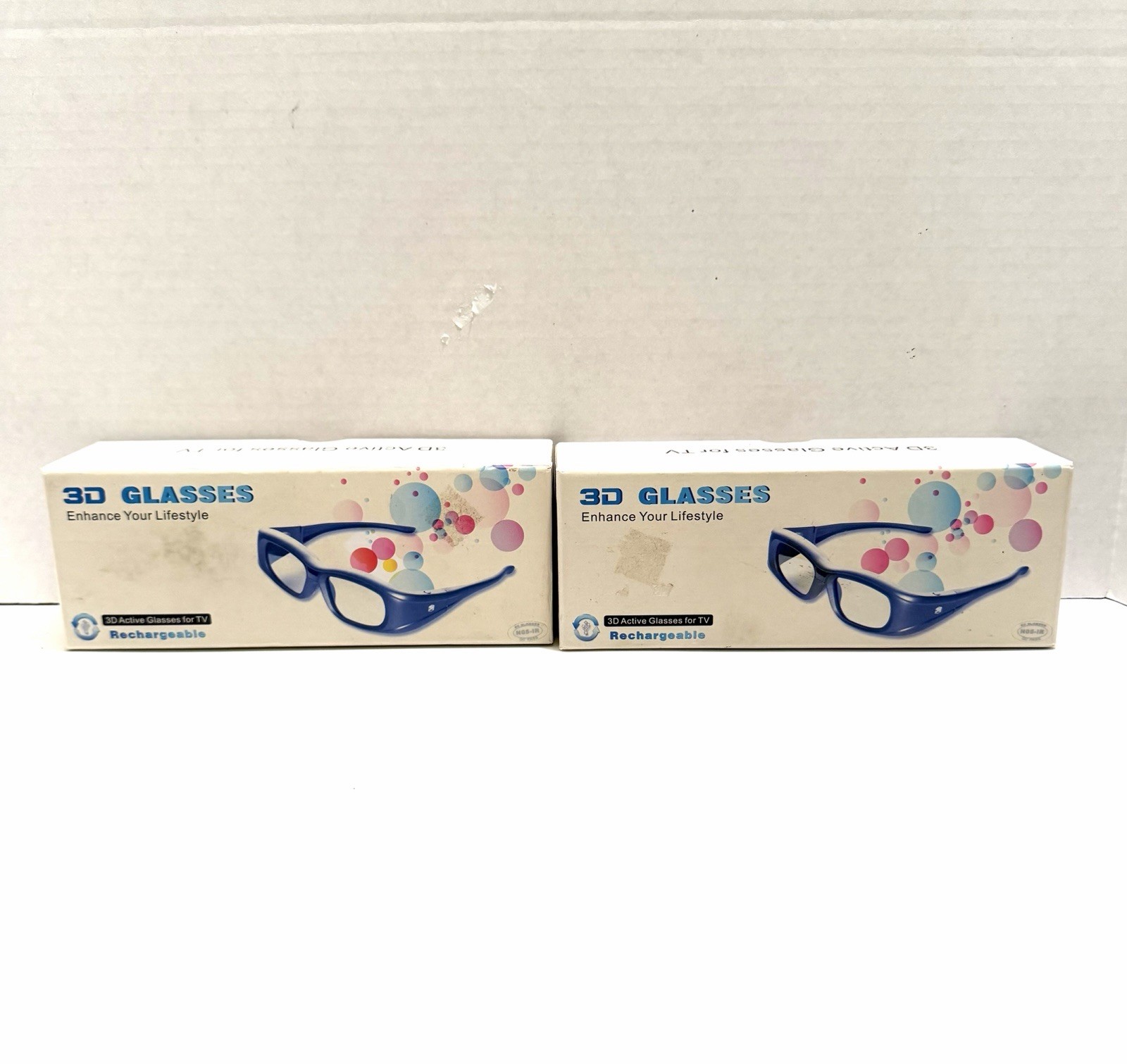 Lot Of 2 - SONY Genuine TDG-500P Passive 3D Glasses Movie Theater Glasses