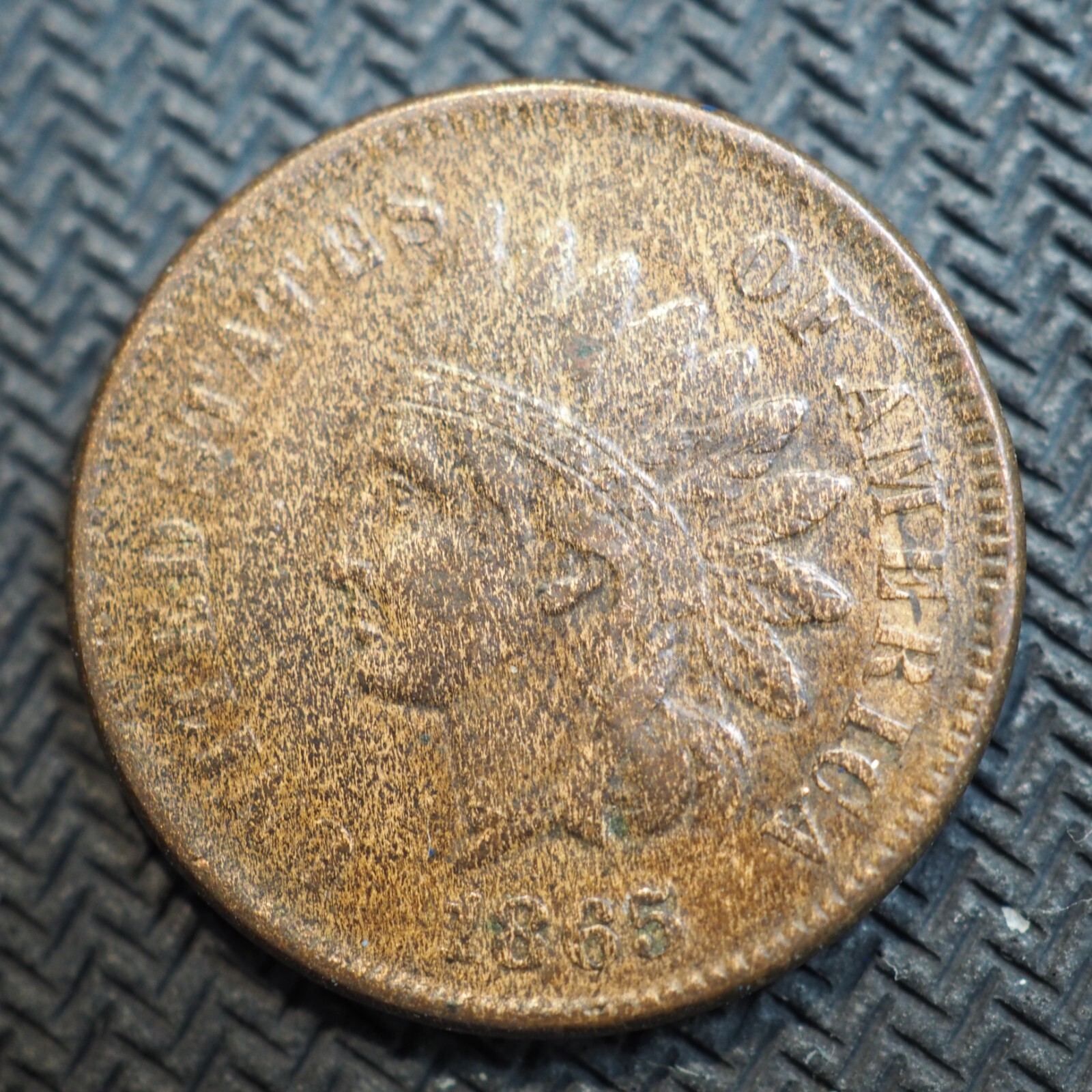 1865  INDIAN HEAD CENT ***NICE ** FREE SHIPPING! X1608