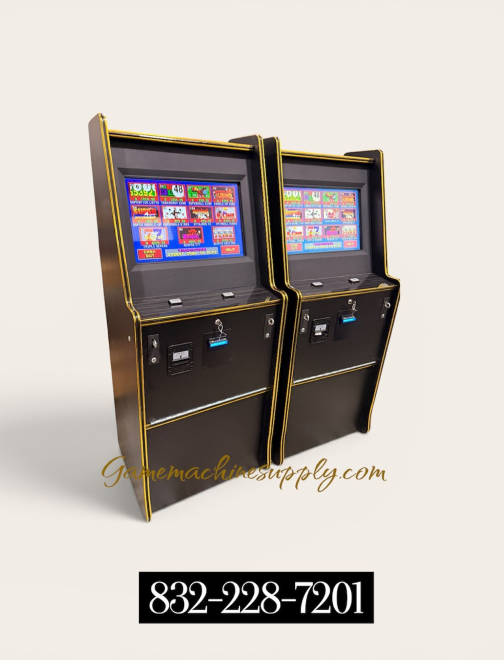 Pot O Gold Keno 510 Stand Up Machine 22 Inch Touchscreen New