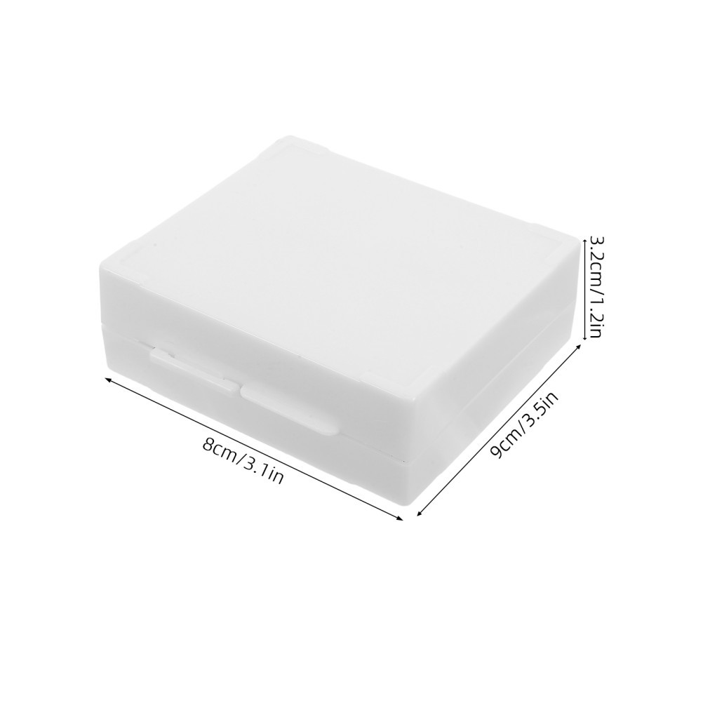 Microscope Slides Box: 25-Slot Glass Microscope Slides Storage Box - Laboratory