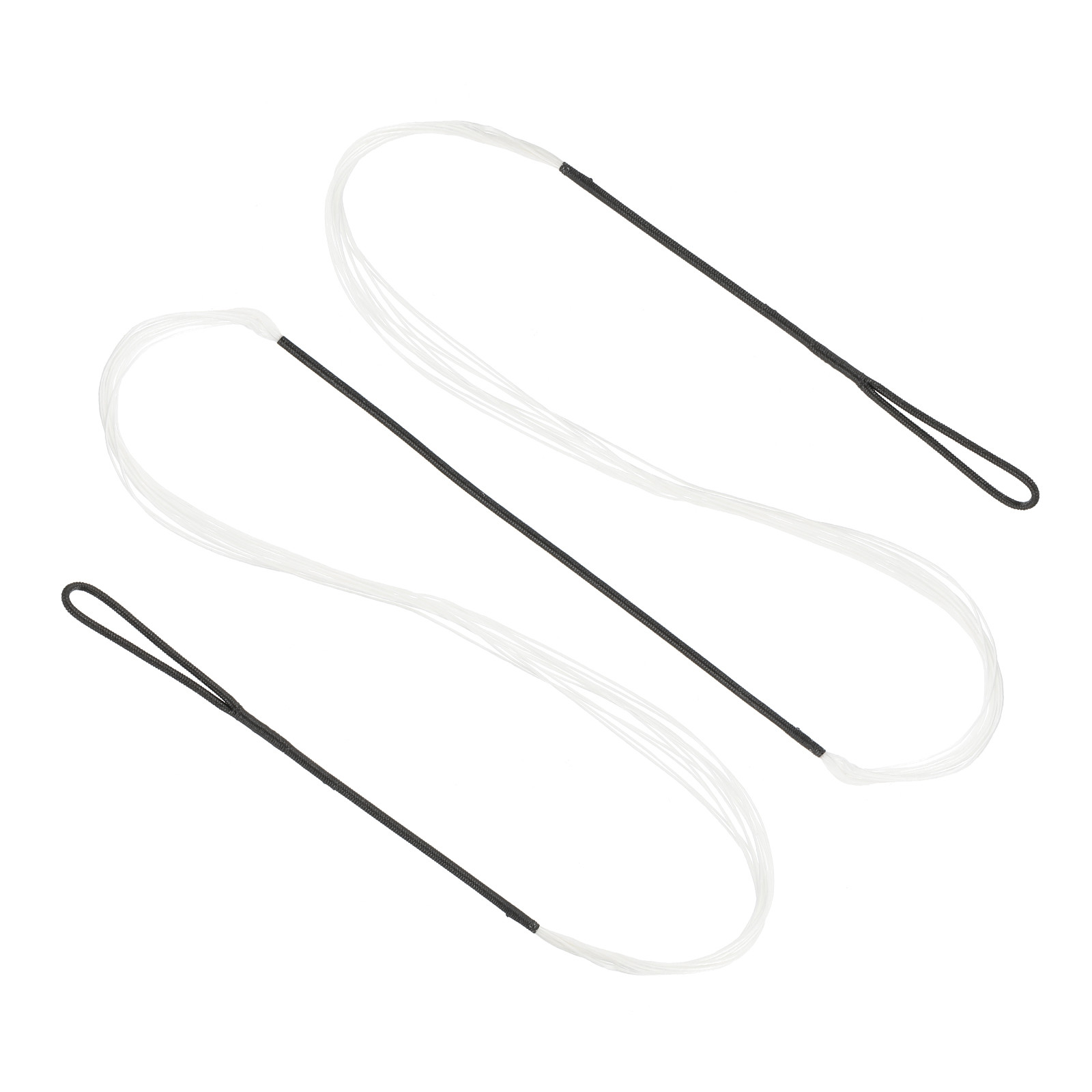 44" Recurve Bow String 14 Strands Archery Bowstrings Replacement White