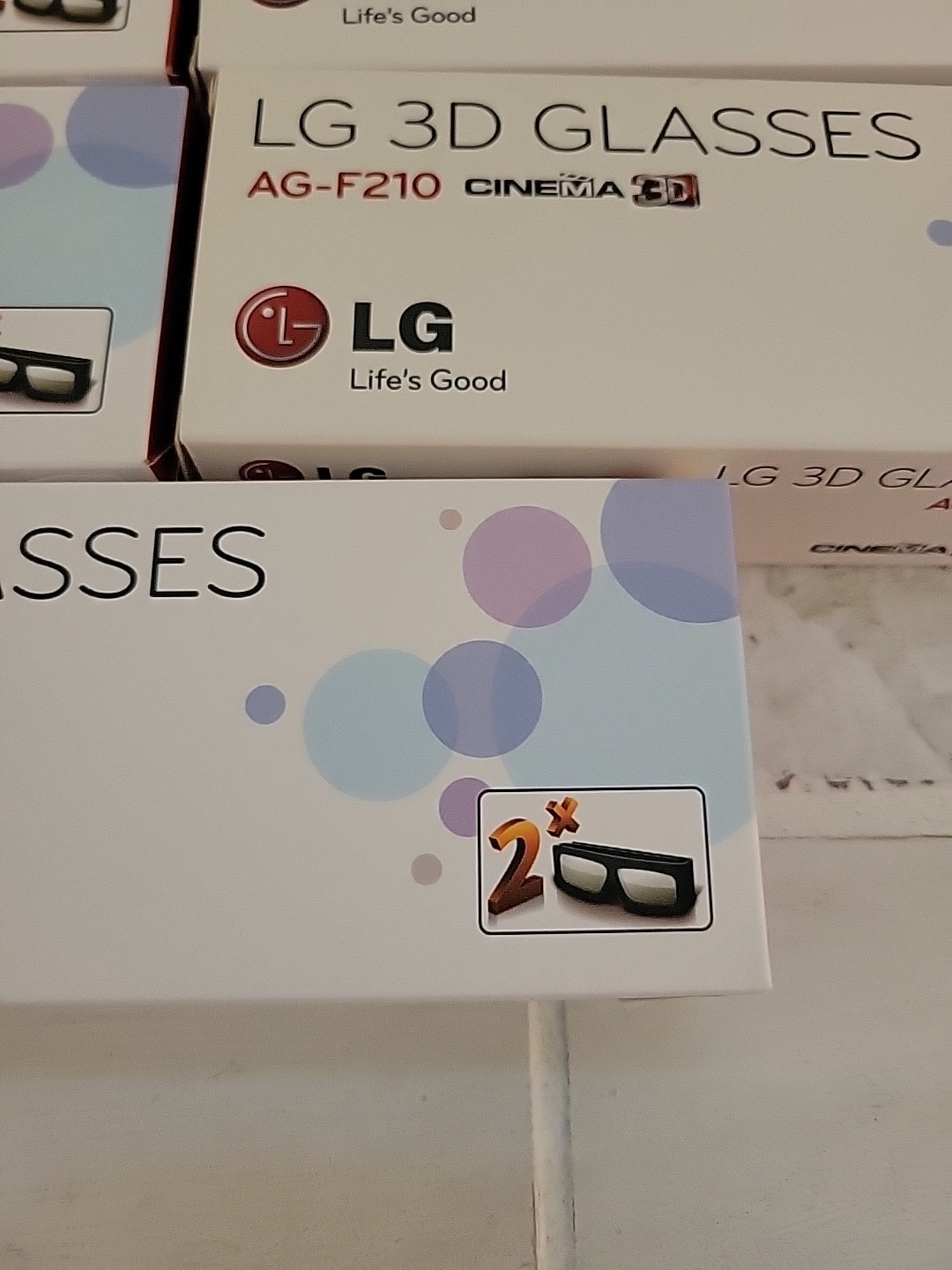 LG AG-F210 3D Glasses