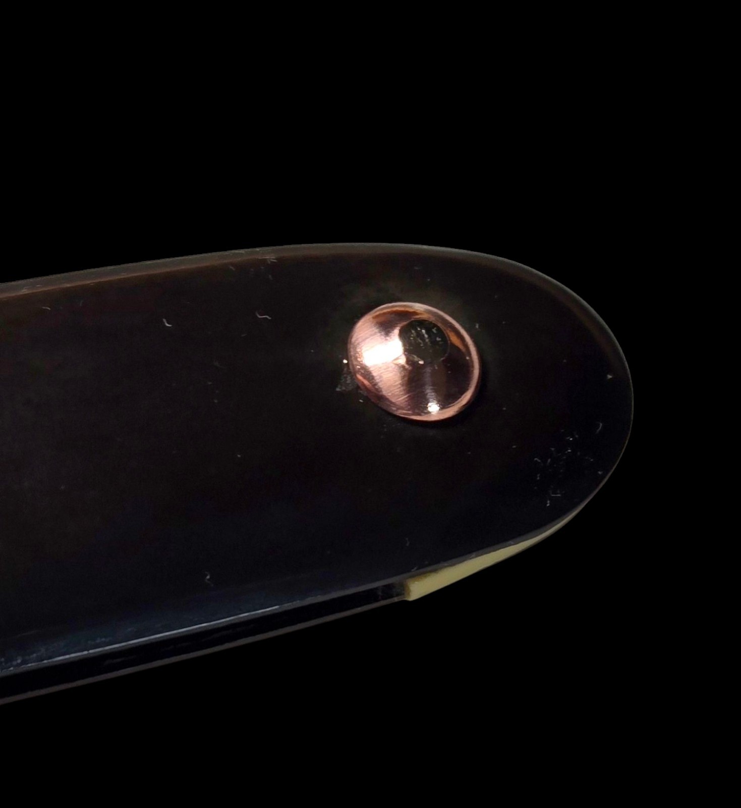 Straight Razor Hardware Pinning Kit (Domed Collars~Copper)