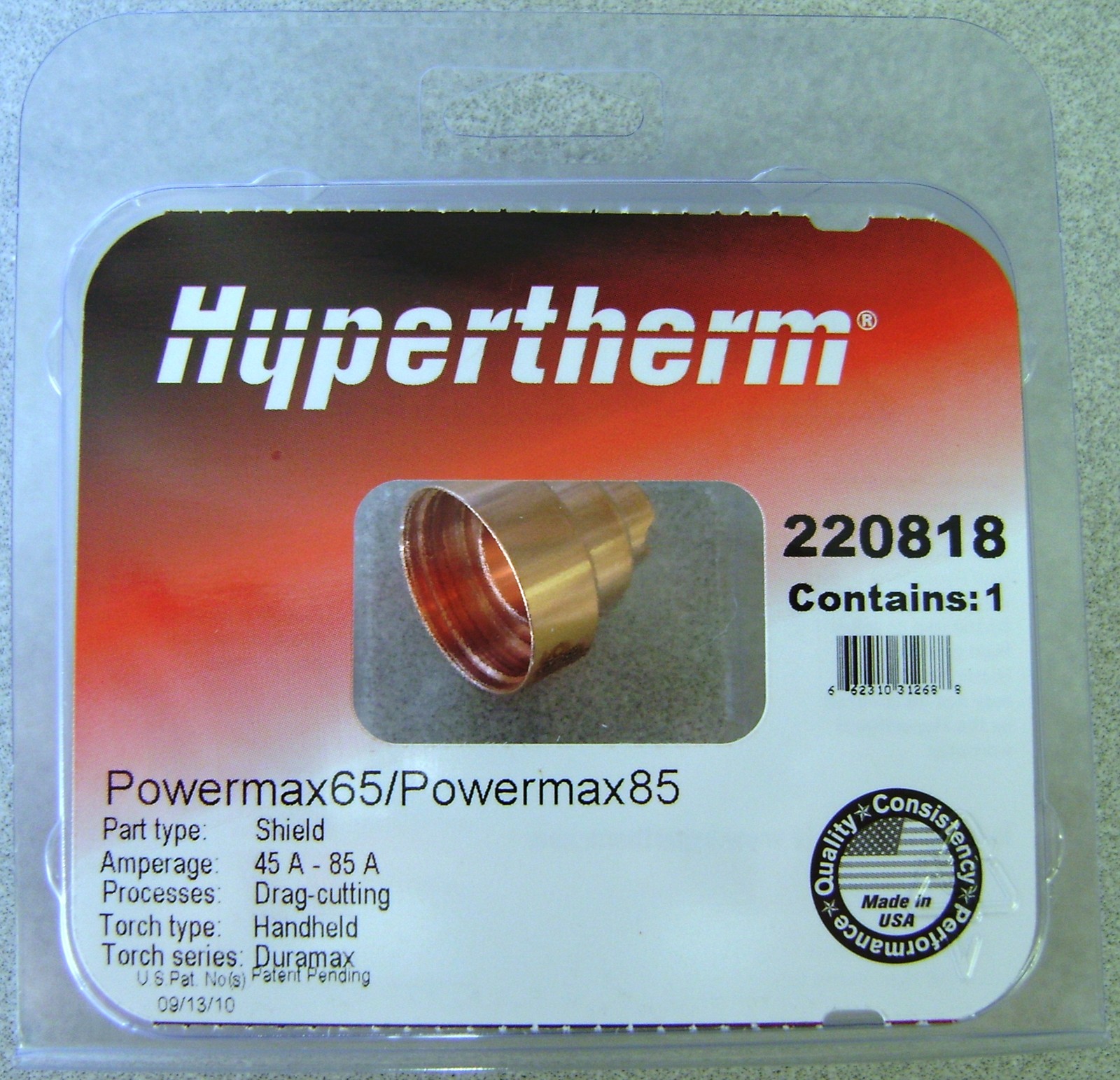 Hypertherm 220818 Genuine Drag Cutting Shield Powermax45 XP 65 85