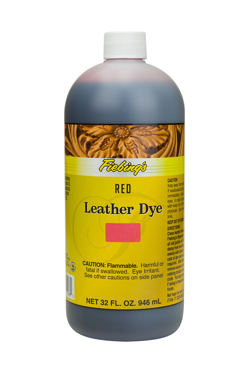 Fiebing's Alcohol Based Penetrating Leather Dye 28 Different Colors 32oz Bottle