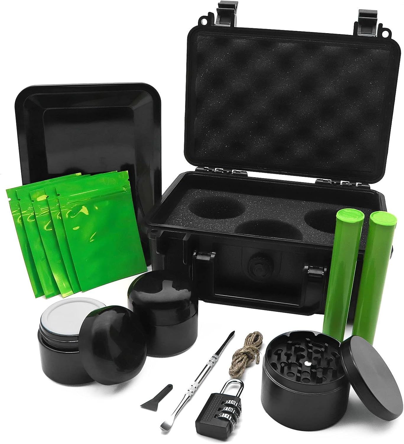 Odor Proof Organizer - Lockable ABS Plastic Organizer