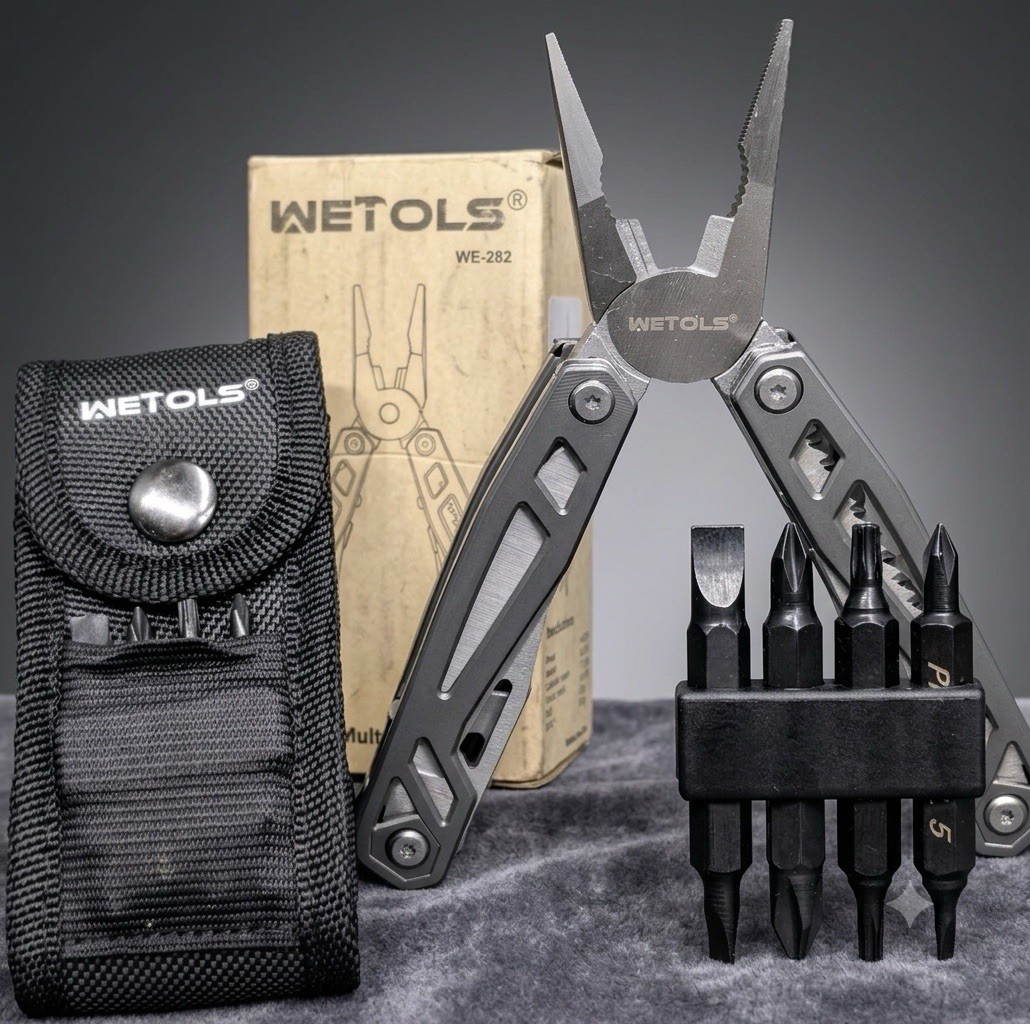 Wetols Multifunctional Pliers Multi Tool 21-in-1 WE-182 With Case