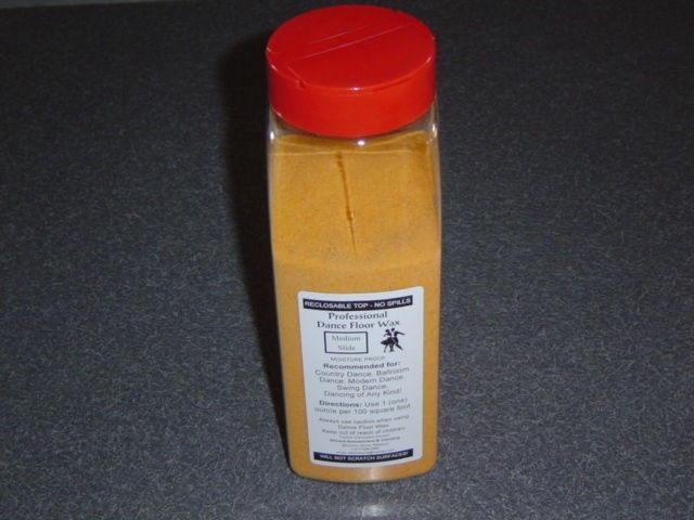 Pro Dance Floor Wax Powder  *Medium Slide*  Purchase by Hollywood Movie Studios
