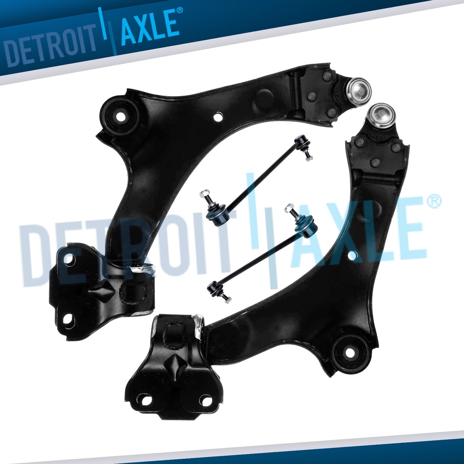 Front Lower Control Arms w/ Ball Joint Sway Bars for 2008 - 2014 Land Rover LR2