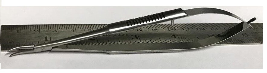 Barraquer Needle Holder, Non-Locking - Ophthalmic Needle Holders (2 piece)
