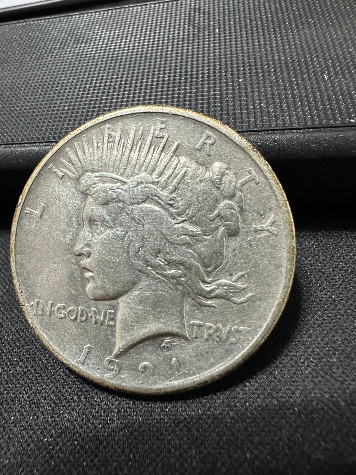 1921 peace dollar XF