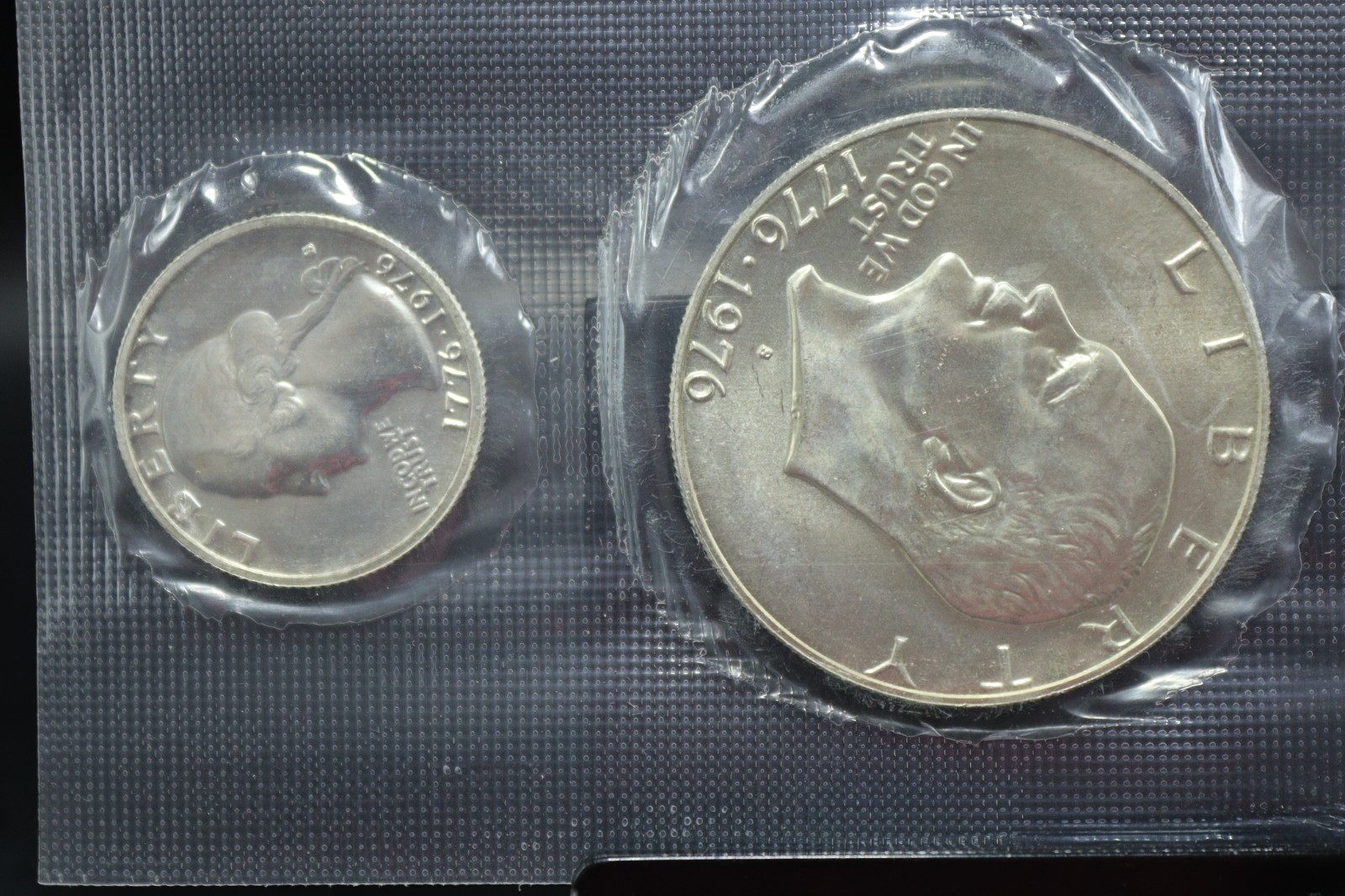 1776-1976 Silver Bicentennial 3 Coin Silver UNC Set